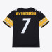 Джерси Pittsburgh Steelers Ben Roethlisberger Mitchell & Ness Black 2004 Legacy Throwback Replica