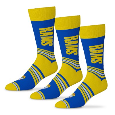 Unisex Los Angeles Rams Starter Royal Rally Cry 3-Pack Socks Set