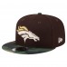 Бейсболка Denver Broncos New Era Dark Brown Burnt Wood Camo 9FIFTY Snapback