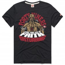 Unisex San Francisco 49ers Homage Charcoal Star Wars x NFL Tri-Blend T-Shirt