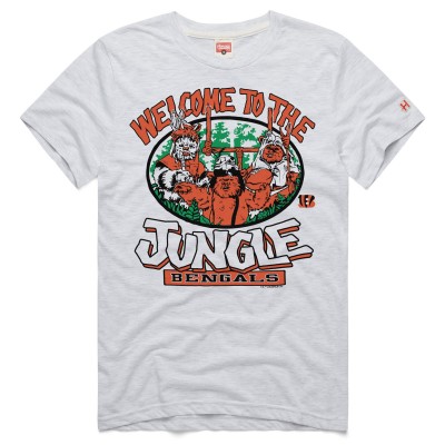 Unisex Cincinnati Bengals Homage Ash Star Wars x NFL Tri-Blend T-Shirt