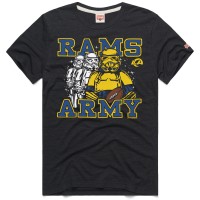 Los Angeles Rams Homage Unisex Star Wars x NFL Tri-Blend T-Shirt - Charcoal