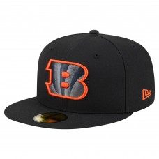 Бейсболка Cincinnati Bengals New Era Black Color Pop 59FIFTY