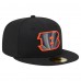Бейсболка Cincinnati Bengals New Era Black Color Pop 59FIFTY
