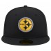 Бейсболка Pittsburgh Steelers New Era Black Color Pop 59FIFTY