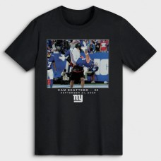 New York Giants Cam Skattebo Black NFL Flash Features Week 3 T-Shirt
