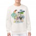 Seattle Seahawks Margaritaville Cream Gameday Party Fleece Sweatshirt
