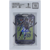 Карточка Isaiah Likely Baltimore Ravens Autographed 2022 Panini Prizm #363 Beckett Fanatics Witnessed Authenticated 9/10