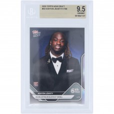 Ashton Jeanty Las Vegas Raiders 2025 Topps Now Record-Setting RB Selected 6th Overall #D-2 BGS Authenticated 9.5 Rookie Card