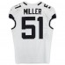 Ventrell Miller Jacksonville Jaguars Fanatics Authentic Game-Used #51 White Nike Jersey vs. Cincinnati Bengals on September 14, 2025
