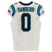 Игровая джерси Ja'Tavion Sanders Carolina Panthers Fanatics Authentic #0 White Nike vs. Arizona Cardinals on September 14, 2025