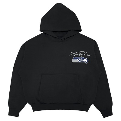 Seattle Seahawks Ceremony of Roses Black Jimi Hendrix West Coast Seattle Boy Hoodie