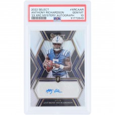 Anthony Richardson Indianapolis Colts Autographed 2022 Panini Select XRC Mystery Auto #XRCA-AR #69/99 PSA Authenticated 10 Rookie Card