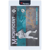 Dan Marino Miami Dolphins Autographed 2018 Panini Majestic Gold Ink #MAG-DM #3/3 Card