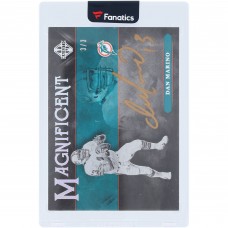 Dan Marino Miami Dolphins Autographed 2018 Panini Majestic Gold Ink #MAG-DM #3/3 Card