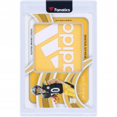 Roman Wilson Pittsburgh Steelers 2024 Panini Immaculate Collection Rookie Gloves adidas Brand Logo Dual-Color Relic #RJL-RWN #1/15 Rookie Card