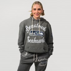 Unisex Seattle Seahawks Beast Mode Gray Tri-Blend Hoodie