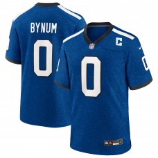 Indianapolis Colts Camryn Bynum Nike Heather Royal Alternate 2 Indiana Nights Game Jersey
