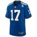Indianapolis Colts Daniel Jones Nike Heather Royal Alternate 2 Indiana Nights Game Jersey