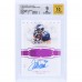 Terrell Davis Denver Broncos Autographed 2018 Panini Flawless Draft Gems Ruby #DG-TD #3/4 BGS Authenticated 9/10 Card - 9.5,9,9,9 Subgrades