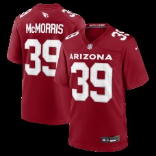 Arizona Cardinals Patrick McMorris Nike Cardinal Team Game Jersey