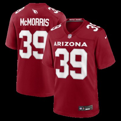 Arizona Cardinals Patrick McMorris Nike Cardinal Team Game Jersey