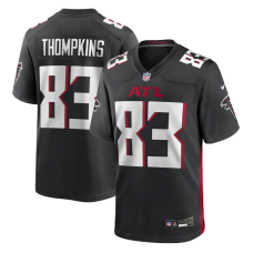 Джерси Atlanta Falcons Deven Thompkins Nike Black Team Game Джерси Atlanta Falcons Deven Thompkins Nike Black Team Game
