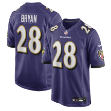 Джерси Baltimore Ravens Taven Bryan Nike Purple Team Game Джерси Baltimore Ravens Taven Bryan Nike Purple Team Game
