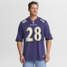 Джерси Baltimore Ravens Taven Bryan Nike Purple Team Game