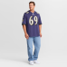 Джерси Baltimore Ravens Josh Tupou Nike Purple Team Game