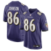 Джерси Baltimore Ravens Cornelius Johnson Nike Purple Team Game Джерси Baltimore Ravens Cornelius Johnson Nike Purple Team Game
