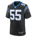 Джерси Carolina Panthers Maema Njongmeta Nike Black Team Game
