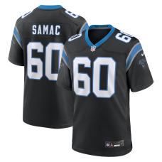 Джерси Carolina Panthers Nick Samac Nike Black Team Game Джерси Carolina Panthers Nick Samac Nike Black Team Game