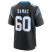 Джерси Carolina Panthers Nick Samac Nike Black Team Game