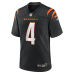 Cincinnati Bengals Sean Clifford Nike Black Team Game Jersey