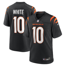 Cincinnati Bengals Mike White Nike Black Team Game Jersey