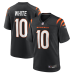 Cincinnati Bengals Mike White Nike Black Team Game Jersey Cincinnati Bengals Mike White Nike Black Team Game Jersey