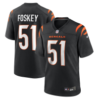 Cincinnati Bengals Isaiah Foskey Nike Black Team Game Jersey