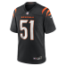 Cincinnati Bengals Isaiah Foskey Nike Black Team Game Jersey