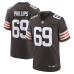 Cleveland Browns Tyre Phillips Nike Brown Team Game Jersey Cleveland Browns Tyre Phillips Nike Brown Team Game Jersey