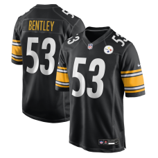Джерси Pittsburgh Steelers JaWhaun Bentley Nike Black Team Game Джерси Pittsburgh Steelers JaWhaun Bentley Nike Black Team Game