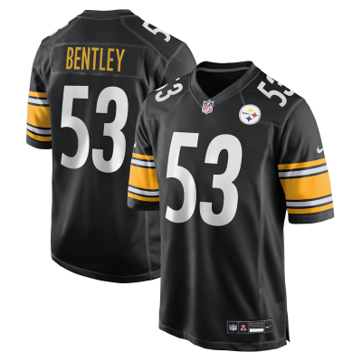 Джерси Pittsburgh Steelers JaWhaun Bentley Nike Black Team Game