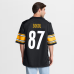 Джерси Pittsburgh Steelers Matt Sokol Nike Black Team Game