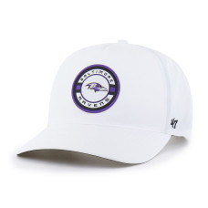 Бейсболка Baltimore Ravens 47 White Strand Adjustable Hitch