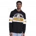 Pittsburgh Steelers Starter Black Fullback Jersey Hoodie