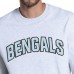 Cincinnati Bengals Starter Ash Faceoff Fleece Sweatshirt