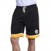 Pittsburgh Steelers Starter Black Power Play Mesh Shorts