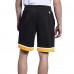 Pittsburgh Steelers Starter Black Power Play Mesh Shorts