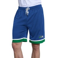 Seattle Seahawks Starter Royal Throwback Power Play Mesh Shorts