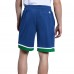 Seattle Seahawks Starter Royal Throwback Power Play Mesh Shorts
